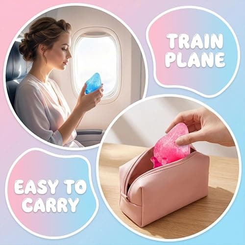 Water Drop Squeeze Squishies, Dream Squishy Drop Squishy Stress Ball, Soft Fidget Stress Ball, 2026 New Slow Rise Relief Fidget Sensory for Anxiety Stress Easter Party Favors (Pink) thumbnail 6
