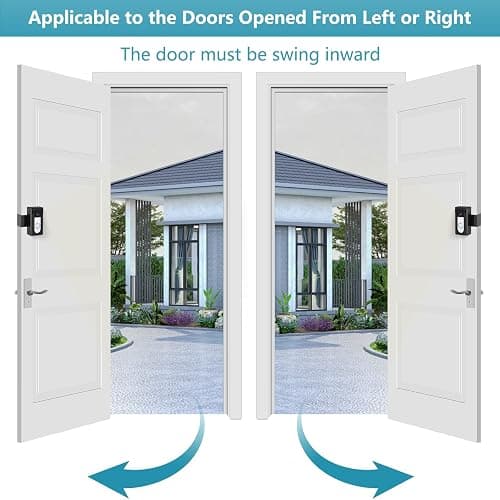 KIMILAR 2024 Upgrade Anti-Theft Video Doorbell Mount, Not Block Doorbell Motion Sensor, Adjustable No-Drill Mounting Bracket Wedge Holder Accessories for Home Rentals Office, Not for Security Door thumbnail 7