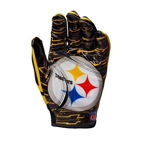 WILSON NFL Stretch Fit Football Gloves – Youth and Adult Sizes thumbnail 2