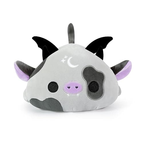 Onsoyours Original Cute Bat Cow Plushie, Soft Stuffed Cow Squishy Plush Animal Toy Cow with Wings Bat Pillow for Kids (Bat Cow, 12") thumbnail 4