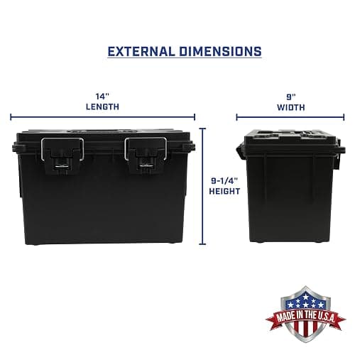 Sheffield 12764 XL Storage Bins With Lids, 4-Pack Stackable Storage Bins, Made in USA, Lockable and Water-Resistant Containers with Lids, Plastic Containers for Home, Classroom, and Dorm thumbnail 3