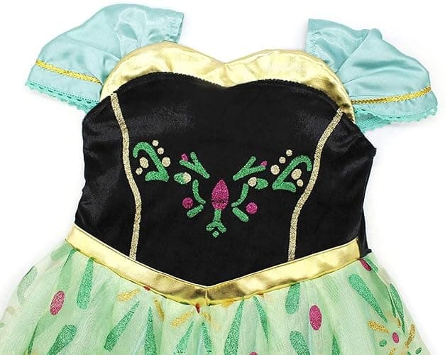 Xinfenglai Green Girls Cosplay Dance Dress Princess Costume thumbnail 5