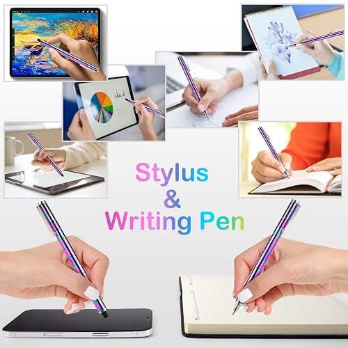 Tigerhu Fidget Pen, Fidget Toys with Ballpoint Pen, Multifunctional Stress Relief Magnetic Cool Pens for Men,Women, Fidgets Magnets Cool Stuff Gifts for 6+ Year Old Boy Girls Kids thumbnail 4