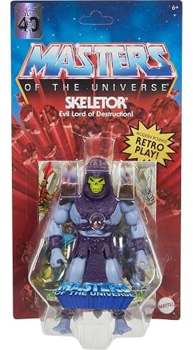 Mattel Masters of the Universe Origins Action Figure & Accessories Set, Skeletor 5.5-inch Collectible Toy with Posable Joints & Mini-Comic thumbnail 2