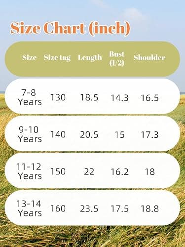 Girls Fall Cap Sleeve Teen Tops Cute Casual Crew Neck Loose Knit Lightweight Vests Fashion Shirts Tops Clothes thumbnail 4