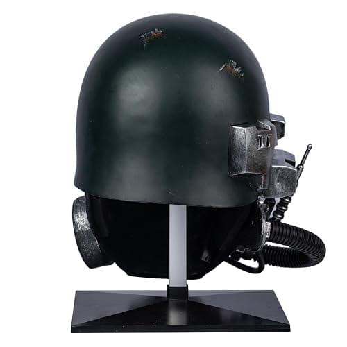Ranger Helmet NCR Armor Helmet Cosplay Deluxe Full Head Resin Mask Mask | for Halloween Costume Collectible Prop thumbnail 7