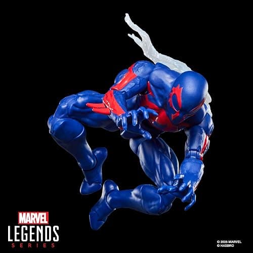 Marvel Legends Series Spider-Man 2099, Retro Cardback Comics Collectible 6-Inch Scale Action Figure thumbnail 8