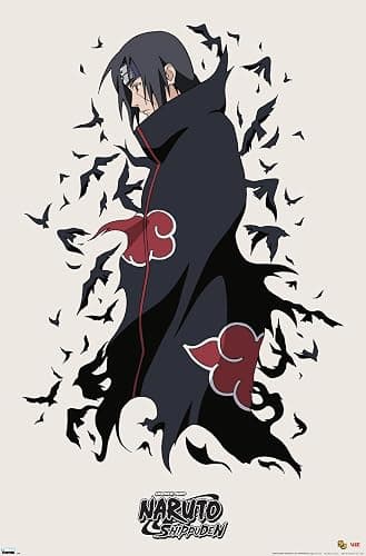 Trends International Naruto Shippuden - Itachi Wall Poster, 22.375" x 34", Unframed Version - Image 1