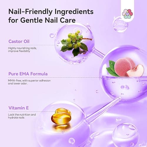 SAVILAND Pure EMA Monomer Acrylic Nail Liquid: Peach Scent Acrylic Liquid Nail Monomer Non-Yellowing Monomer For Acrylics Powder Nail Art 240 ml thumbnail 4