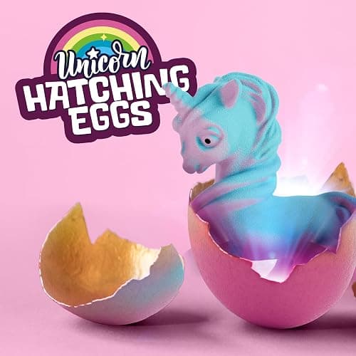 Dan&Darci Unicorn Hatching Surprise Eggs for Kids - 6 Pack - Grows 600% - Unicorn Toys for Girls Age 3-8 - Birthday Gift Ideas and Party Favors for 3+ Year Old Girl - Gifts for Ages 3 4 5 6 7 8 Years thumbnail 8