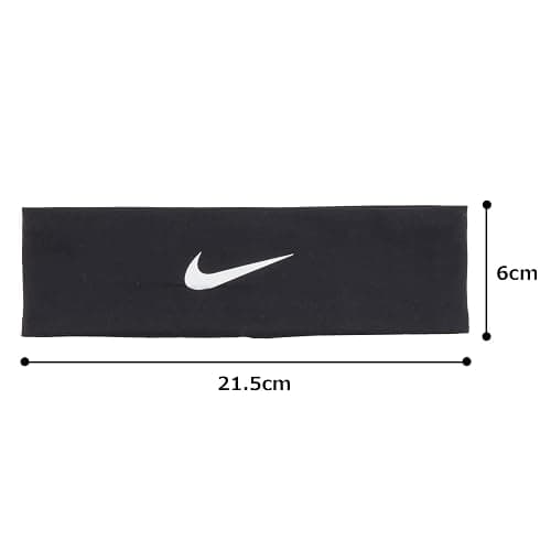 Nike Fury Headband, Black, 2.0(OSFM, Black/White) thumbnail 6