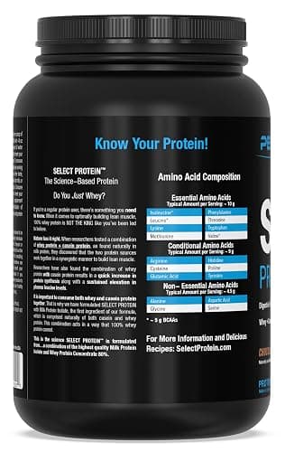 PEScience Select Protein Powder, Chocolate Truffle, 27 Servings | Whey and Casein Blend, Gluten Free, Lean Protein Powder, Low Calorie, Low Carb, Keto Friendly thumbnail 8