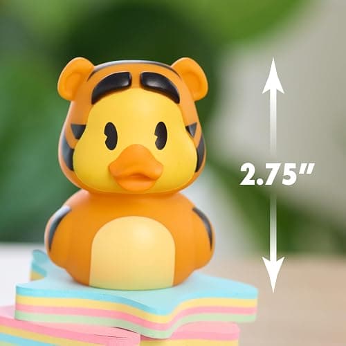 Duckalooz Disney Character Toy Ducks 8-piece Bundle Pack | 2.75-inch Tall, Includes Disney's Stitch, Simba, Tinkerbell, Moana, Hei Hei, Tigger, Eeyore, Pooh thumbnail 6
