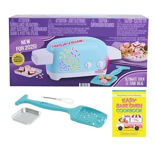 Baking Set - Oven with Pan, Spatula & Cookbook - Image 1