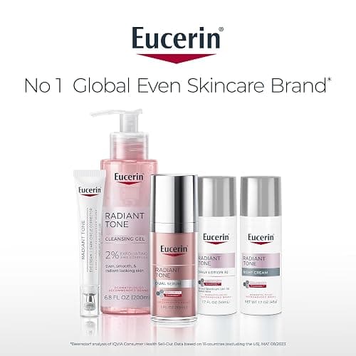 Eucerin Radiant Tone Eye Cream Dark Circle Corrector, Eye Brightening Cream with Thiamidol and Hyaluronic Acid, Helps Reduce the Look of Eye Puffiness, 0.5 Oz Tube thumbnail 11