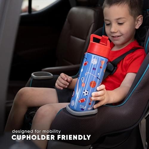 Simple Modern Kids Summit Water Bottle with Straw Lid | Marvel Spider Man 18oz Stainless Steel Cup Insulated Tumbler for Toddlers, Boys, School | Spidey Kid thumbnail 8