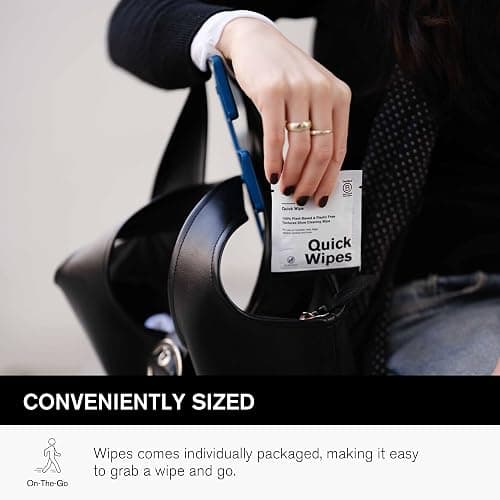 Jason Markk Plant-Based Quick Wipes, Shoe Cleaner, 30 Pack, Individually Packed, Sneaker Care, Ideal for Footwear, Safe for Leather, Rubber, Plastic, and More thumbnail 5