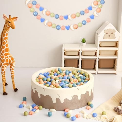 Star, Heart, Moon Ball Pit Balls, 200pcs thumbnail 8