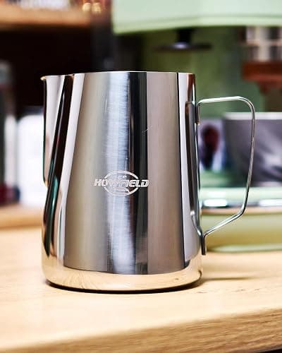 Milk Frothing Pitcher 32 Oz, Milk Frother Cup 304 Stainless Steel Steaming Jug with Clear Scale and Latte Art Pen, Barista Tools for Espresso, Cappuccino, Coffee Machine Accessories (900ml) - Sliver - 32 Ounces thumbnail 2