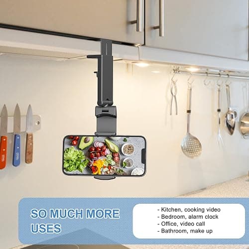 Perilogics Universal in Flight Airplane Phone Holder Mount. Hands Free Viewing with Multi-Directional Dual 360 Degree Rotation. Pocket Size Must Have Airplane Travel Essential Accessory for Flying thumbnail 7