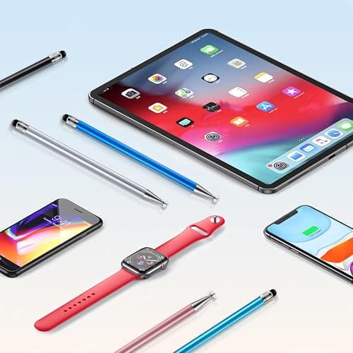 ChaoQ 2-in-1 Stylus Pen for Touchscreen, 12pcs High Sensitivity and Precision Stylus Pens for iPad iPhone Android Suitable for All Touch Screens thumbnail 7