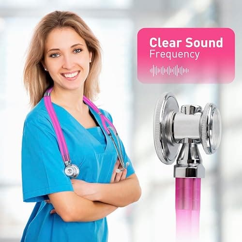 Scian 13 Pcs Stethoscope Case Kits,Supplies Inclued, Perfect Nurse Gift Stethoscope Holder for Nurse Medical Student,Rose Red Portable First Aid Kit Bag with Medical Scissor,Nurse Accessories for Work thumbnail 4