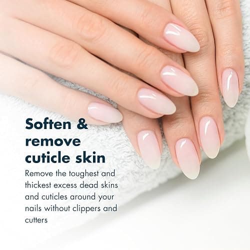 DeEnti Instant Cuticle Remover Gel, Nail Cuticle Softener, 8oz Eucalyptus | Softens and lifts cuticles in seconds for a fast, professional manicure, a gentle eucalyptus gel for salon-quality nail care thumbnail 3