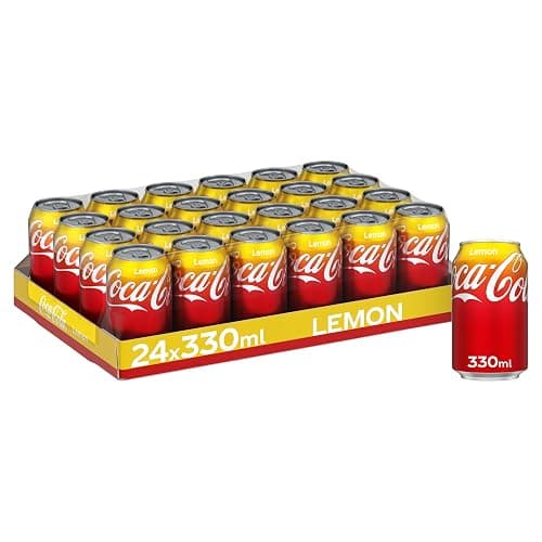 Coca Cola Classic Can Lemon 330 ml (Pack of 24) - Image 1
