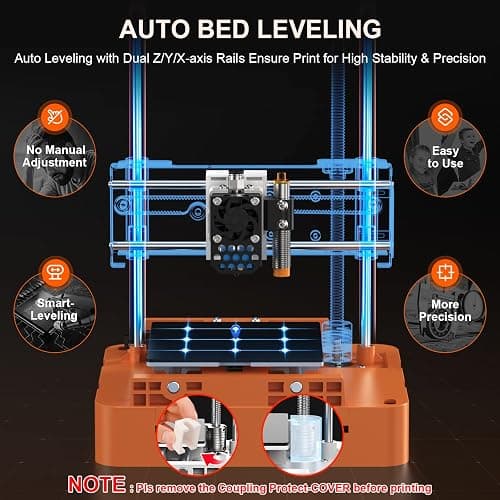 HEPHi3D TINA2S 3D Printer for Kids, Fully Assembled 3D Printers for Beginners with Huge Library APP Control, WiFi Mini 3D Printer Auto Leveling, Kid 3D Printers High Precise for Home, School, Office thumbnail 8