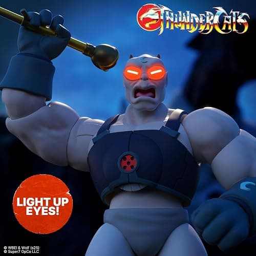 Super7 ULTIMATES! Thundercats Red Eye - 7" Thundercats Action Figure with Accessories - Classic Cartoon Collectibles and Retro Toys thumbnail 3