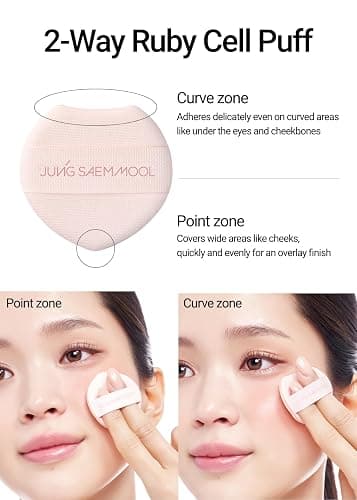 JUNGSAEMMOOL Artist Cushion Blush (Lavender Pink) | Easy to Blend, Lightweight, Hydrating Korean Makeup Cushion Blush for Dewy & Glowing Cheeks thumbnail 6