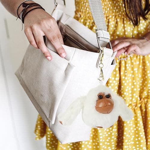 LUOZZY 2 Pcs Plush Gorilla Panda Keychain Cartoon Animal Keychain Plush Doll Keyrings Bag Backpack Hanging Charms thumbnail 5