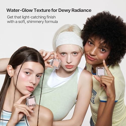 2aN Pure Glash Highlighter PU01 Twilight – Glass-Like Sheen Powder Highlighter for a Natural, Radiant Glow | Buildable, Long-Lasting, Lightweight Formula thumbnail 4