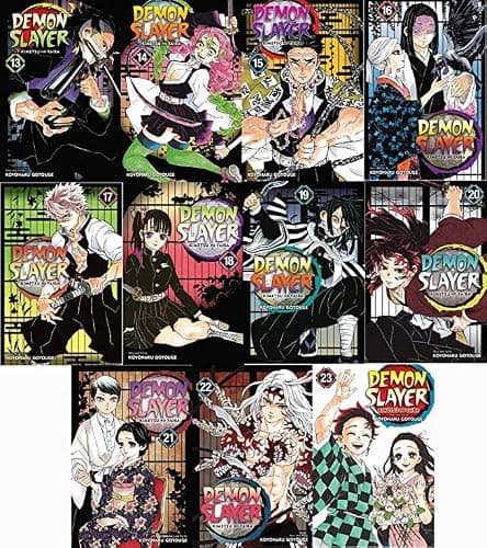 Demon Slayer: Vol 13-23 Books Collection Set - Image 1