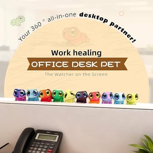 WJOVK 3D Printed Big-Eyed Frog Toy,10 PackArticulating Realistic Animal Pendant,Unique Desk Decor & Flexible Gift Idea (10PC Frog) thumbnail 4