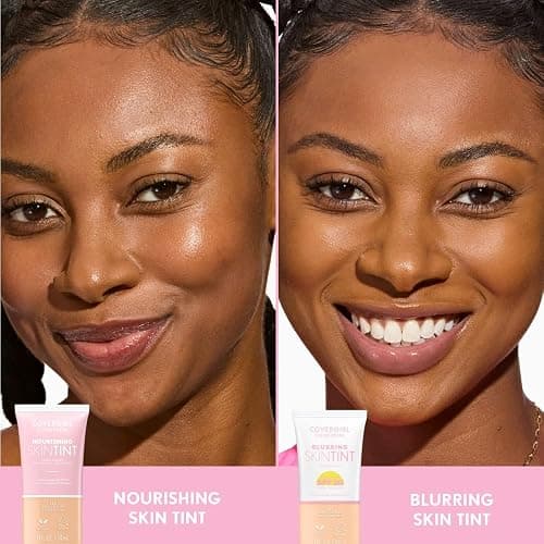 COVERGIRL Clean Fresh Blurring Skin Tint with SPF 30, 405 Fair Cool, Liquid Foundation, Soft Matte Finish, Smooths, Brightens, Blurs Pores, Mineral Sunscreen, Vegan Formula thumbnail 8