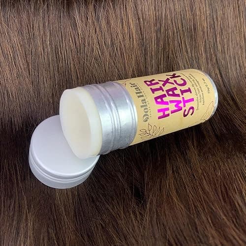 Dolahair Hair Wax Stick - Flyaway Control and Styling Pomade for Kids, Women, and Men - Hair Bun Maker and Accessorie (1 Pack of Wax) thumbnail 7