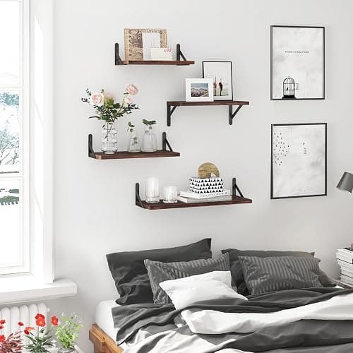 Floating Shelves Color Dark Carbonized Brown  thumbnail 6