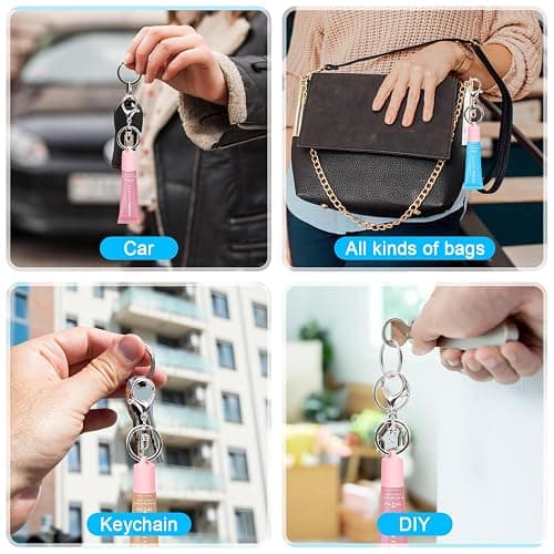 Rolitwils Keychain Holder for Lip Gloss Summer Fridays - Lip Balm Holder Keychain - Portable Lipgloss Case with Keyring thumbnail 7