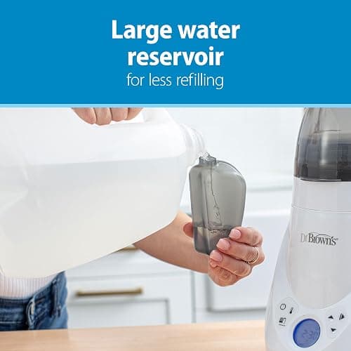 Dr. Brown's Deluxe Baby Bottle Warmer and Sterilizer for Formula, Breast Milk, and Baby Food Jars - Deluxe Baby Bottle Warmer & Sterilizer thumbnail 2
