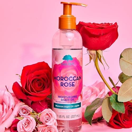 Tree Hut Moroccan Rose Moisturizing Shave Oil, Hydrating Gel-to-Oil Formula for a Smooth Shave, For All Skin Types, 7.7 fl oz thumbnail 9