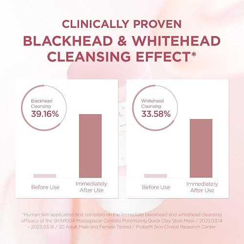 SKIN1004 Poremizing Quick Clay Stick Mask 0.95oz, 27g, Korean Face Treatment for Pore Minimizing, Pink Clay Mask with Himalayan Pink Salt & Madagascar Centella for Skin Softness, Korean Skin Care thumbnail 5