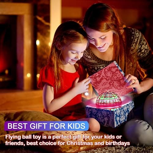 Taikcsut 2026 Upgraded Flying Orb Ball Toy, Hover Boomerang Ball Spinner Mini Drone - Magic Floating Galactic Fly Spinning Orb, for for Boys Girls and 6-12 Age Kids thumbnail 5
