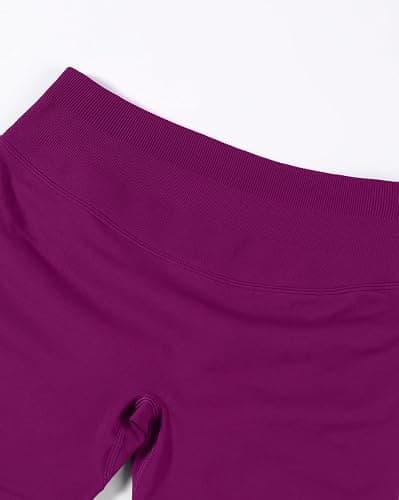 AUROLA Influence Workout Shorts for Women,2.5 3.5 4.5 5.5 6.5 No Roll Up Squat Proof Scrunch Seamless Compression Gym Short thumbnail 2