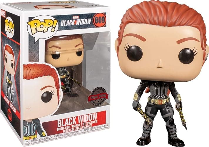 Pop Funko Marvel Black Widow Special Edition thumbnail 2