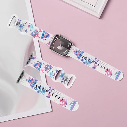 Cute Cheetah Strap for Apple Watch Bands 38mm 40mm 41mm 42mm 44mm 45mm 46mm 49mm, Soft Leopard Silicone Bracelet for iWatch Band Series 11 10 9 8 7 6 5 4 3 2 1 SE Ultra Women Girl thumbnail 8