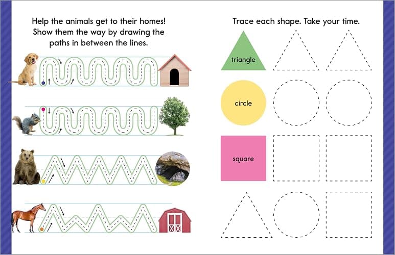 My First Learn-to-Write Workbook: Practice for Kids with Pen Control, Line Tracing, Letters, and More! thumbnail 9