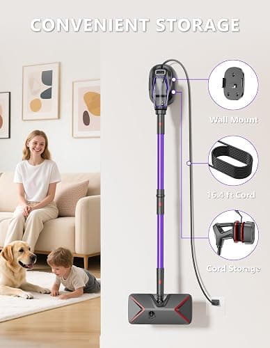 Steam Mop for Floor Cleaning, Heavy Duty All-in-One Steam Cleaner for Home with Detachable Handheld Steamer, for Hardwood, Tile, Walls, Grout, Windows, Furniture and Decks thumbnail 8