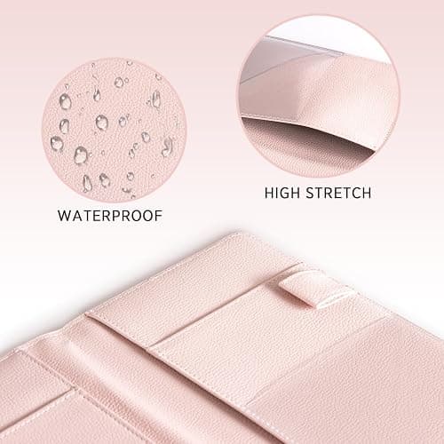 CoBak Server Book – Compact Organizer with Clear and Money Pockets, Pen Holder, Fits Apron Perfectly, Leather Waitress Book thumbnail 4