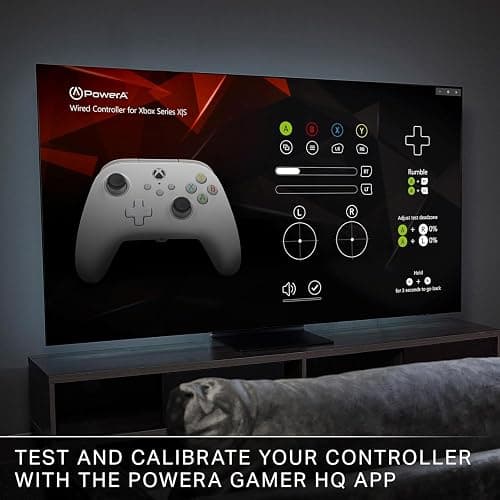 PowerA Wired Controller for Xbox Series X|S - White, gamepad, video game / gaming controller, works with Xbox One thumbnail 10